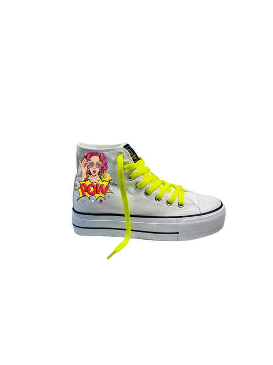 Danny's Style / Platform Sneakers "Comics" Edition (Unisex)